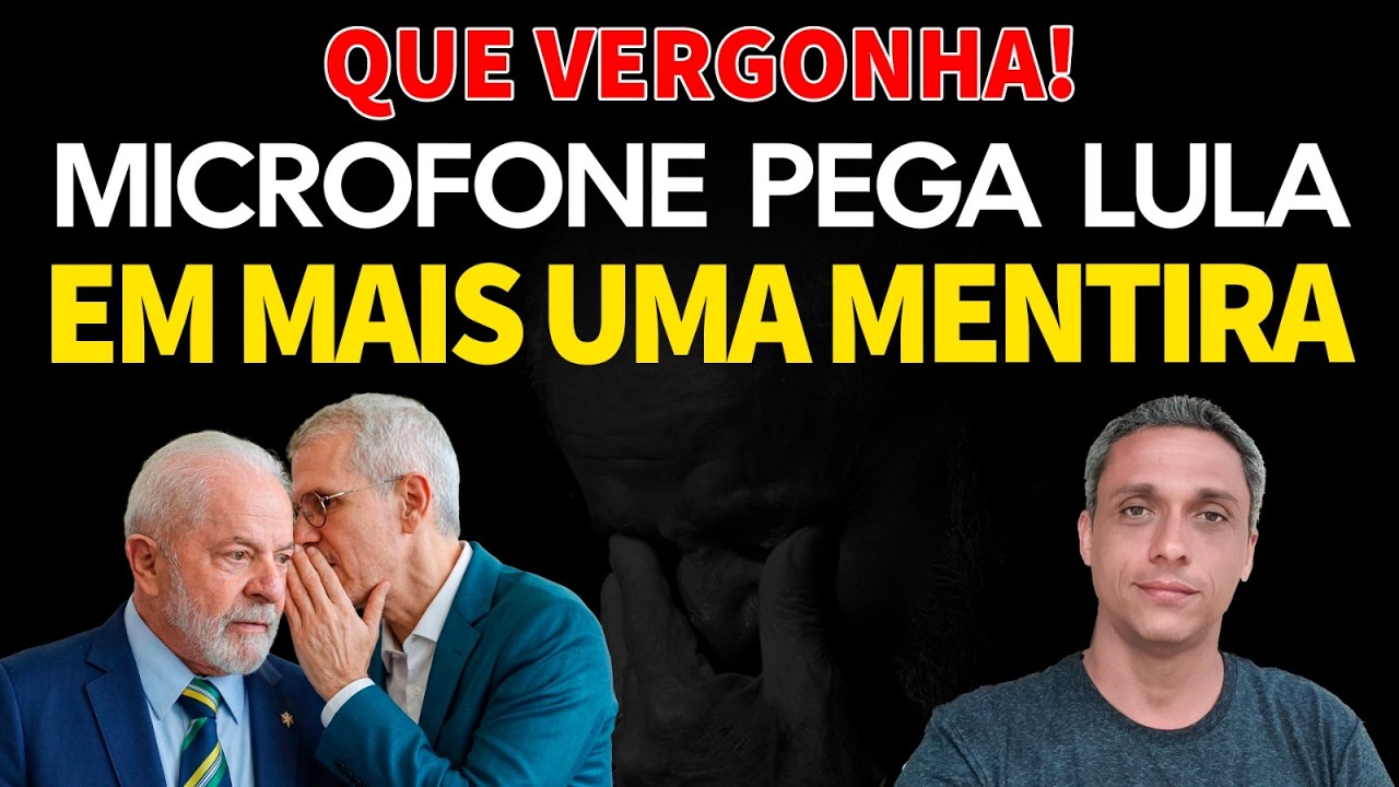 Que vergonha! Microfone pega fala de Sidônio "orientando" o LULA. E mais uma mentira