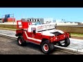 Hummer H1 Fire для GTA San Andreas видео 1