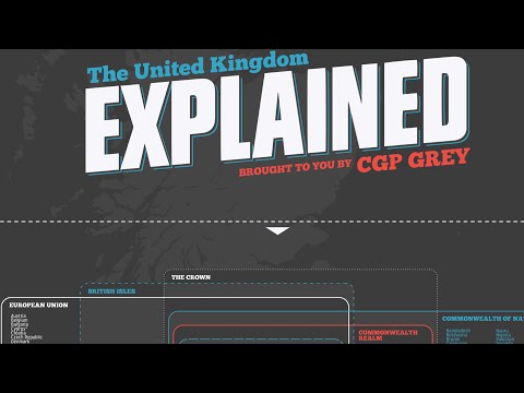 CGP Grey UK Explained Poster Signing Time Lapse