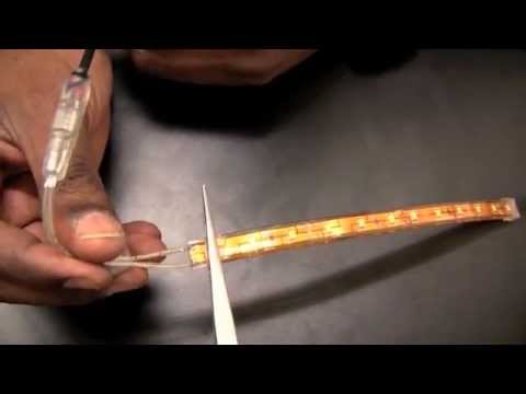 How to solder - How to Solder Waterproof LED Strip Light shows instructions for how to open, solder, and reseal waterproof LED tape light. It takes just minutes and gives yo...