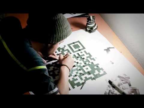 how to paint a qr code