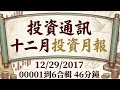 00001到6 合輯46分鐘2017年12月28日投資通訊 1 十二月 投資通訊 12 28 2017 CLEC