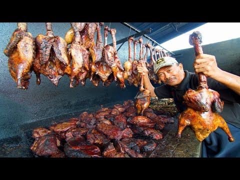 Malaysian Street Food - DUCK CURRY HEAVEN (Itik Salai) SPICY Street Food in Kuala Lumpur, Malaysia