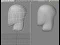 3D Modeling - Basic Head Shape Part 1