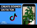 how to add your own sound on tiktok