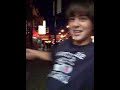 Luke Pole Dancing in China Town