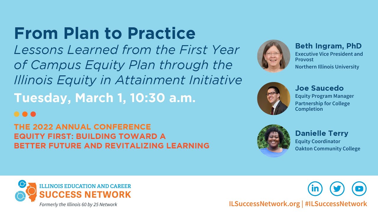 From Plan to Practice: Lessons Learned from the First Year of Campus Equity Plan