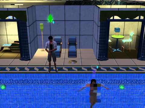 how to go skinny dipping in sims 3