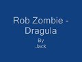 Rob Zombie - Dragula Lyrics Video