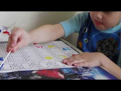 how to paint with q tips
