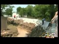 Home Saved From Flood By Incredible Fortress - DeValls Bluff, Arkansas - arkansas, cool, devalls bluff, flood, flooded, white river