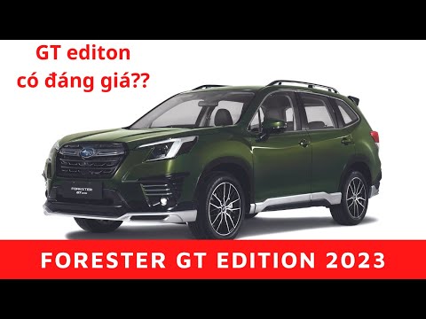 Bộ phụ kiện GT edition dành riêng cho Forester 2023 có gì đáng giá? Hoàn Hưng Subaru 0967 446 355