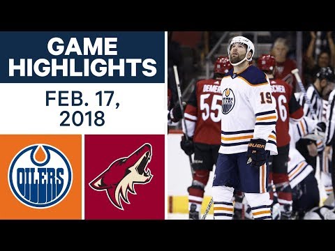 Video: NHL Game Highlights | Oilers vs. Coyotes - Feb. 17, 2018