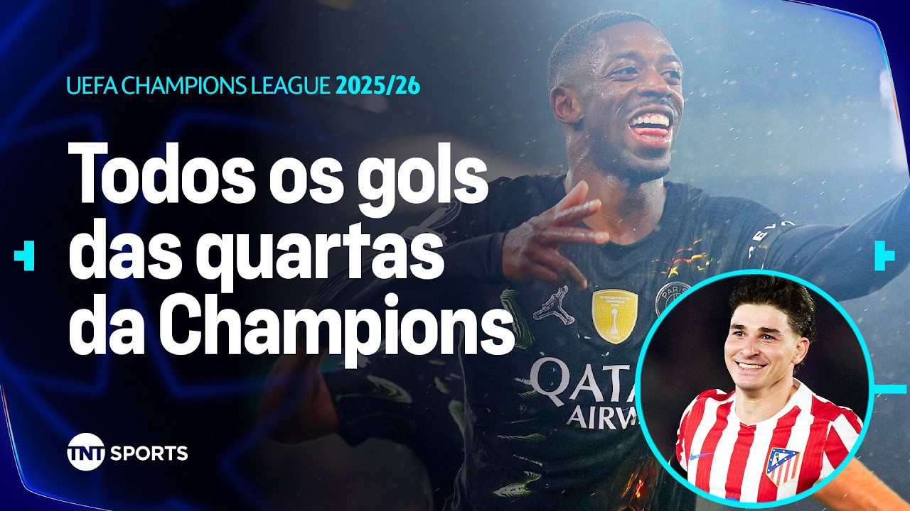 Todos Os 20 Gols Das Quartas De Final Da Champions League 2025/26