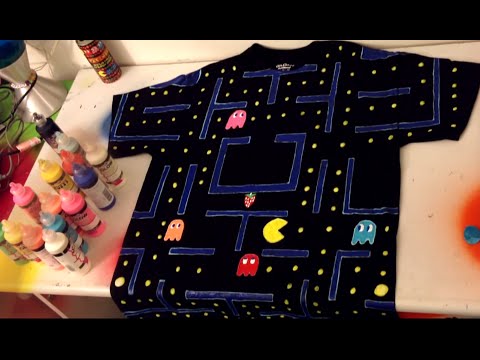 how to decorate t shirts with paint