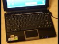 ASUS Eee PC 1000 black unboxing in Taiwan