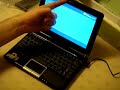 ASUS Eee PC 1000 black unboxing in Taiwan ASUS Eee PC 1000 black unboxing in Taiwan