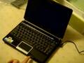 ASUS Eee PC 1000 black unboxing in Taiwan
