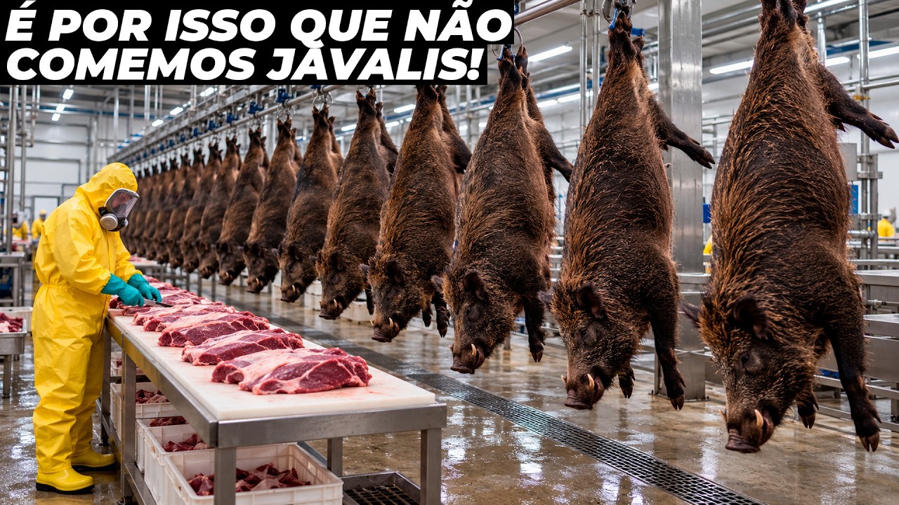 Porque não comemos carne de javali se tem tantos no Brasil?
