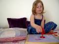 PANASONIC LUMIX DMC FS15 movie demo- magic red ball trick movie
