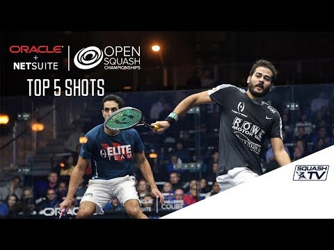 Squash: Top 5 Shots - QF Day 2 - Oracle NetSuite Open 2017