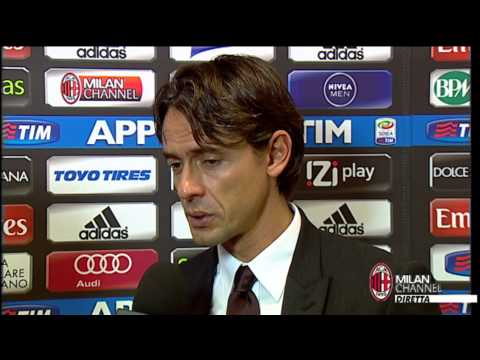 Inzaghi: ''Abbiamo tenuto testa alla Juventus'' | AC Milan Official Inzaghi: ''Abbiamo tenuto testa alla Juventus'' | AC Milan Official