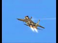 F-15 low flying action F-15 low flying action