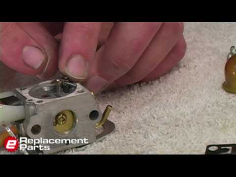 how to adjust the carburetor on a troy-bilt weed eater