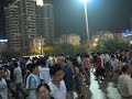 散场后的上海体育场