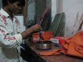 mehndi on the back - making of the pen 2