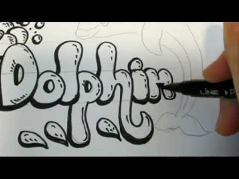 how to draw bubble letters a