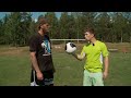 Boxer Robert Helenius Punches Soccer Ball 100 Yards
