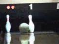 The kids bowling