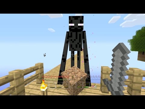 how to be an enderman in minecraft