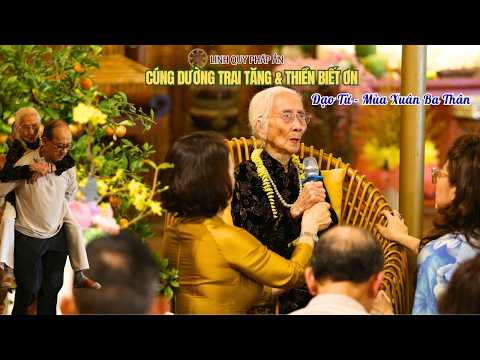 NIKAYA Cúng Dường Trai Tăng - Thiền Biết Ơn & Đạo Từ - Mùa Xuân Ba Thân **
