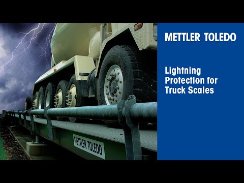 Lightning Protection for Truck Scales