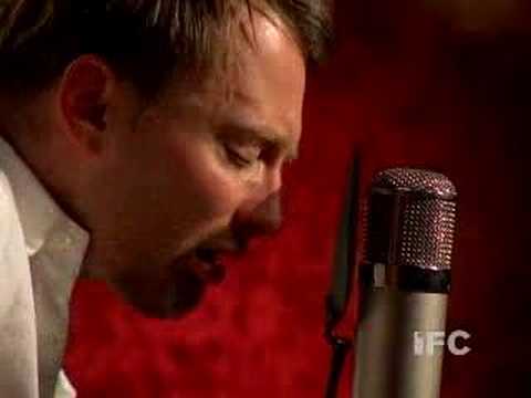 Thom Yorke plays