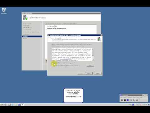 how to repair wsus on server 2008 r2