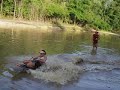 well we tend to get silly on our rides so well knee board + one king quad and some willing folks .... enjoy! rattle snake hills atv park