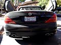 Mercedes SL500 Revving