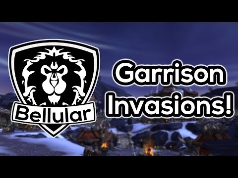 garrison - Garrison invasions are finally active in the beta! Im pretty happy about this. Its a system that could be expanded upon to provide some really interesting gameplay :D ○I Stream on Twitch.tv!...