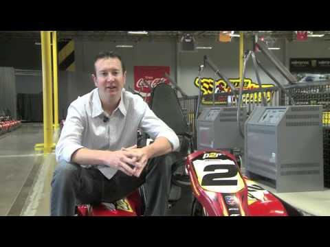 Kurt Busch Indoor Karting Driving Tips