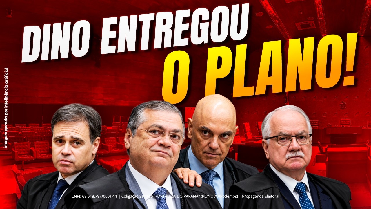 Dino Usa Dark Horse Pra Atacar Mendonça e Blindar Moraes!
