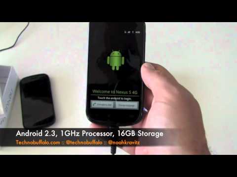Samsung Nexus S 4G Unboxing
