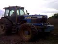Ford 8830 with Kuhn HR4001 Ford 8830 with Kuhn HR4001