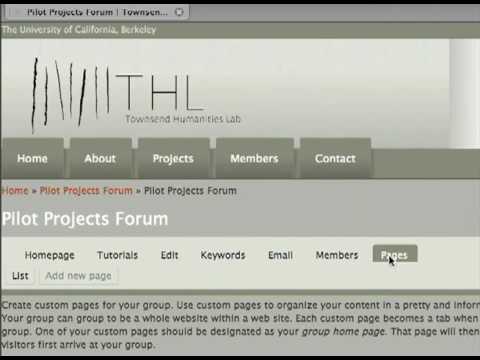 Tutorial 2: Adding and Organizing Content