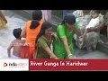 River Ganga in Haridwar Uttarakhand - YouTube