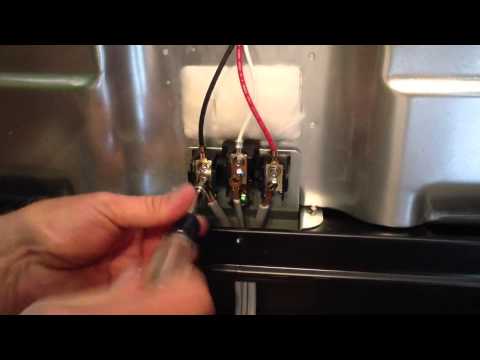how to fit electric oven