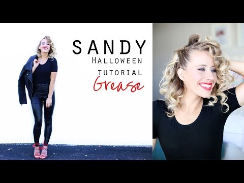 Sandy from Grease | Hair tutorial + costume