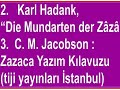 Zazaki Zazaca Dersim